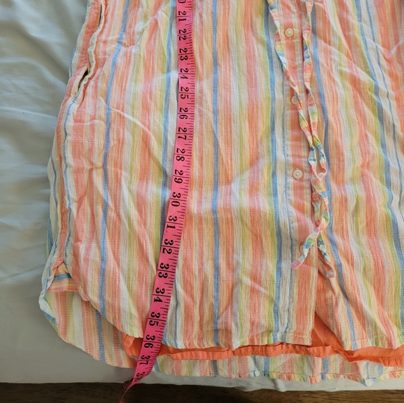 Colorful vertical stripes dress perfect for summer - Picture 6 of 6